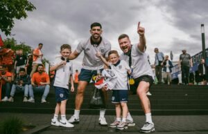 Famílias levam crianças ao futebol somente com segurança satisfatória no estádio